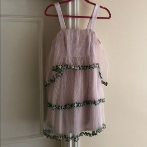 Babydoll pink dress